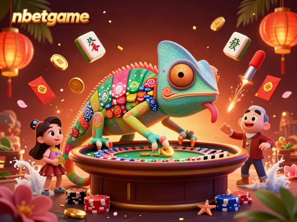 Experience exciting gameplay with nbetgame featuring a dynamic casino scene with colorful characters and elements.