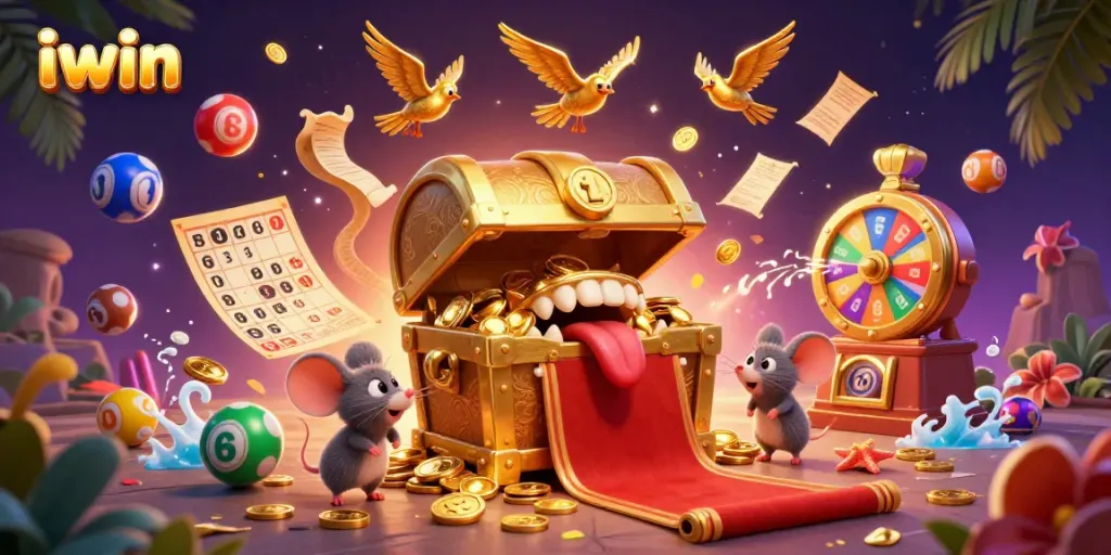 Join the excitement of iwin with colorful lottery elements and dynamic casino treasures!