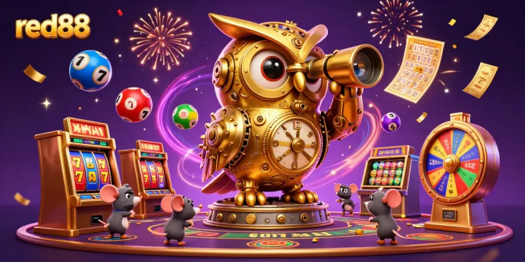 Engage with red88's thrilling slots featuring colorful dynamics and a lively casino atmosphere.