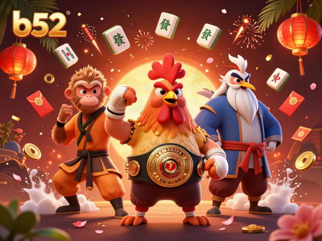 Experience thrilling gameplay with b52 at an exciting online casino featuring vibrant characters and dynamic action.