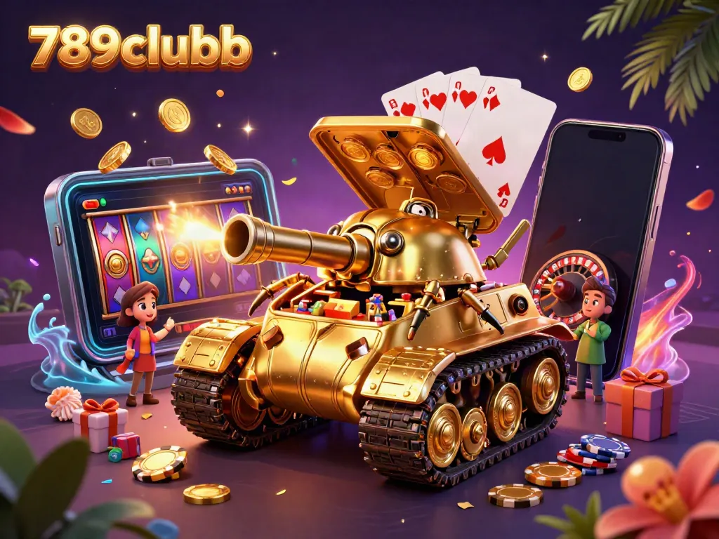 Experience thrilling gameplay at 789clubb with vibrant casino elements and dynamic animations.